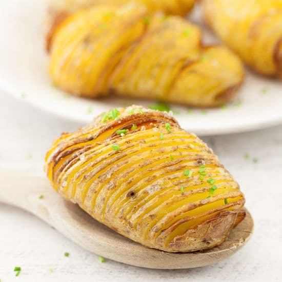 Hasselback aardappelen
