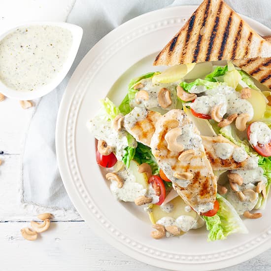 Pesto-yoghurt dressing